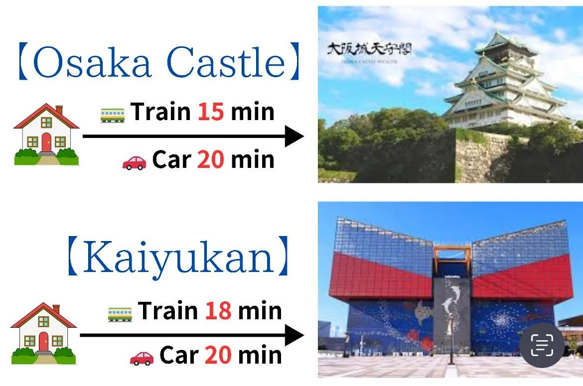 Apartament 【冬館】天下茶屋駅から徒歩3分 Osaka Japonia